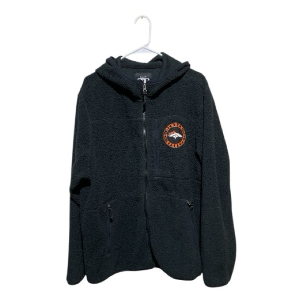Women’s NFL x Darrius Rucker Denver Broncos Fleece Waist Length Jacket Sz XL